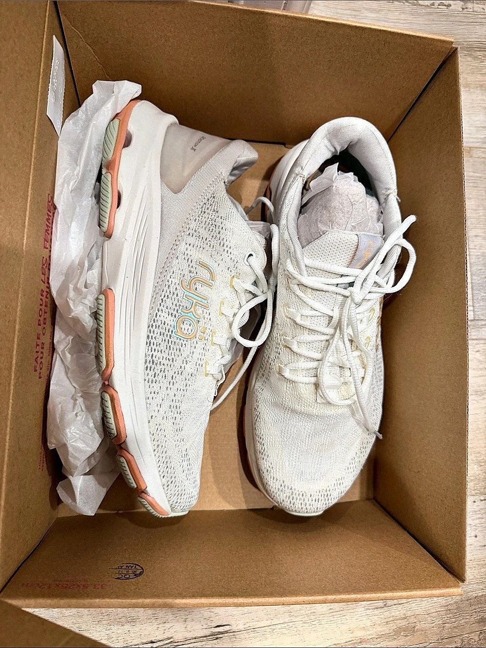 Ryka Devotion X Women's Athletic Shoes White US 91⁄2 M Like New